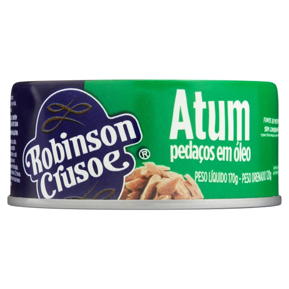 Atum Pedaços Robinson Crusoe Óleo 170g