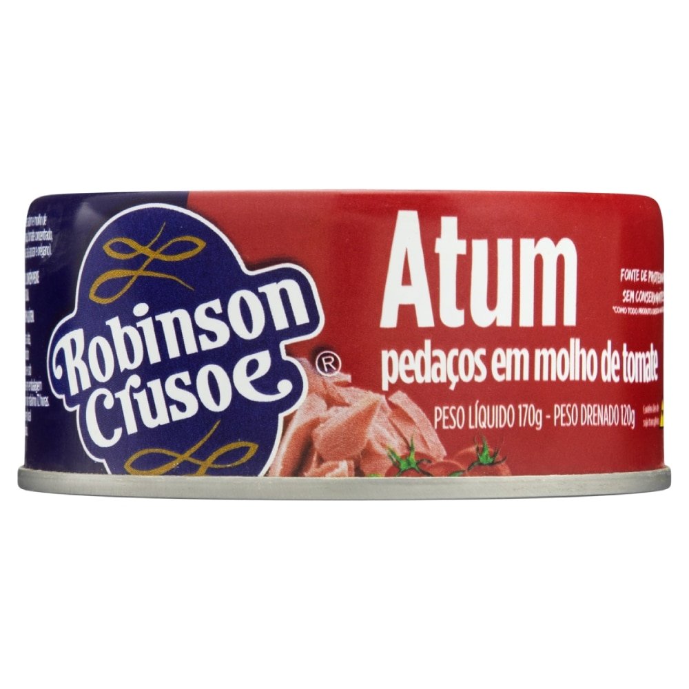 Atum Pedaços Robinson Crusoe Molho Tomate 170g