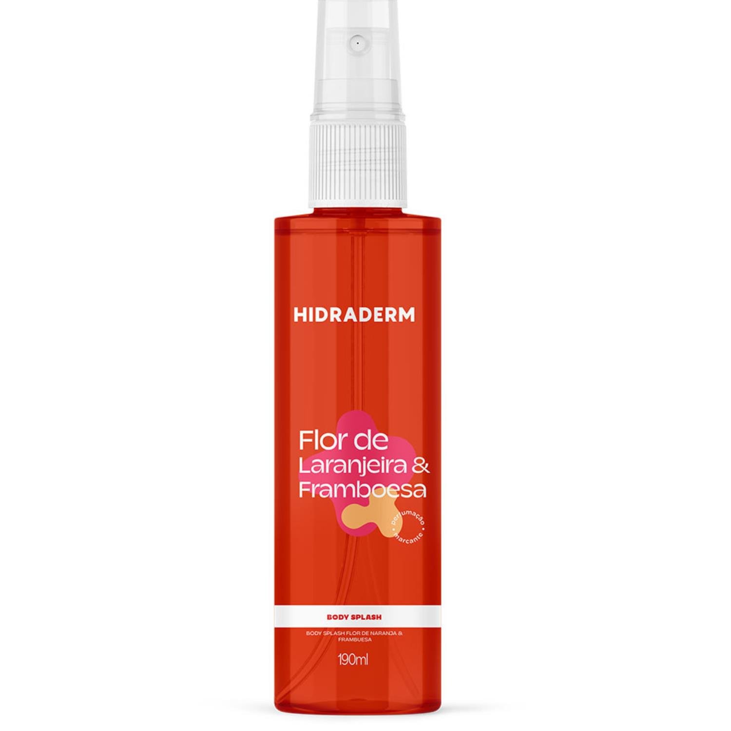 Body Splash Hidraderm Flor De Laranjeira E Framboesa 190Ml