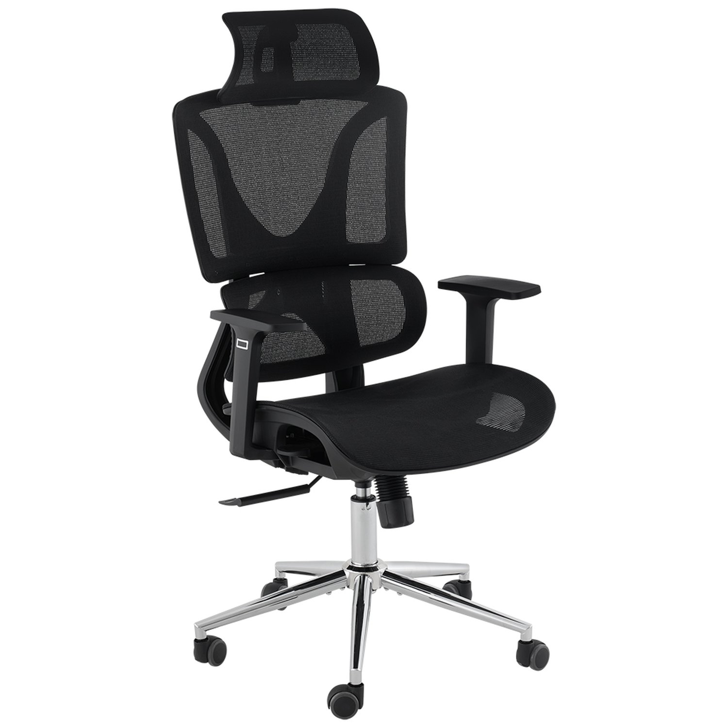 Cadeira De Escritório Ergonômica Giratória 360° Boss Preta Bel