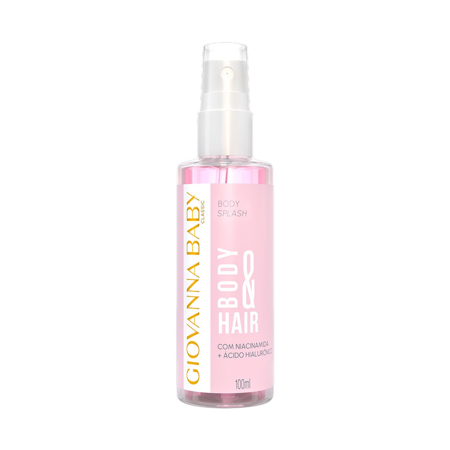 Body Splash Giovanna Baby Cabelo E Corpo Classic Mini 100Ml