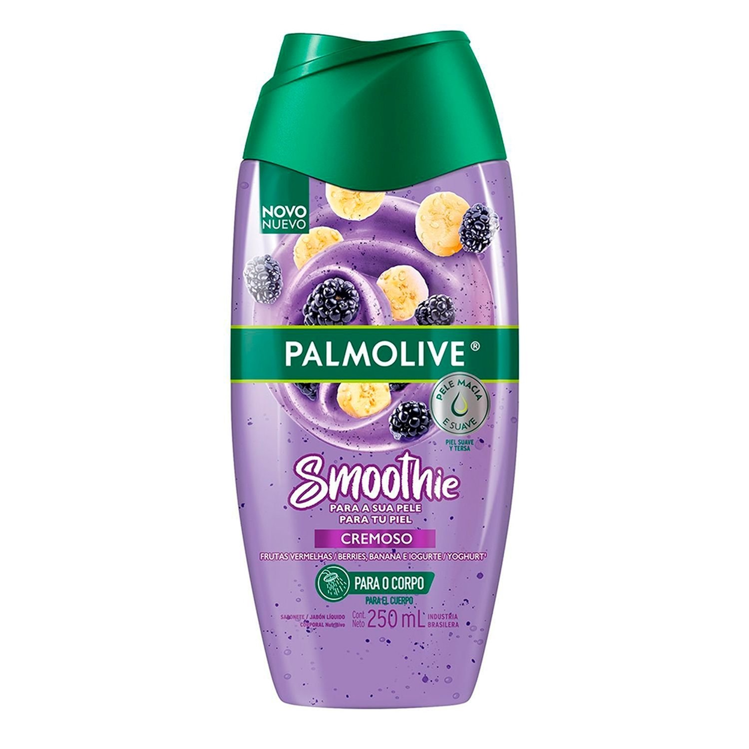Sabonete Líquido Palmolive Smoothie Frutas Vermelhas, Banana e Iogurte 250ml