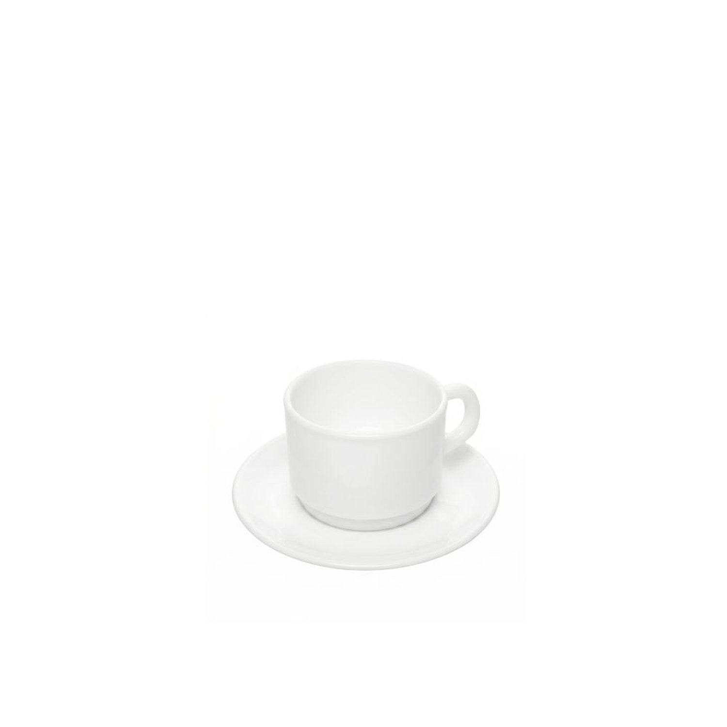 Xícara Cafezinho 85Ml Com Pires Nadir Opaline