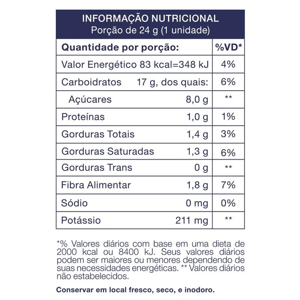 Barra de Frutas - Supino - Zero Calorias - Banana com Cobertura de Chocolate Branco 24g - Display com 16 unidades