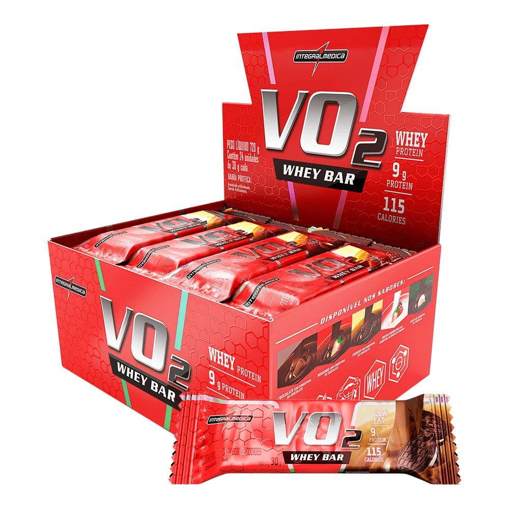 Vo2 Whey Bar 12 Unid Cookies - 12Un
