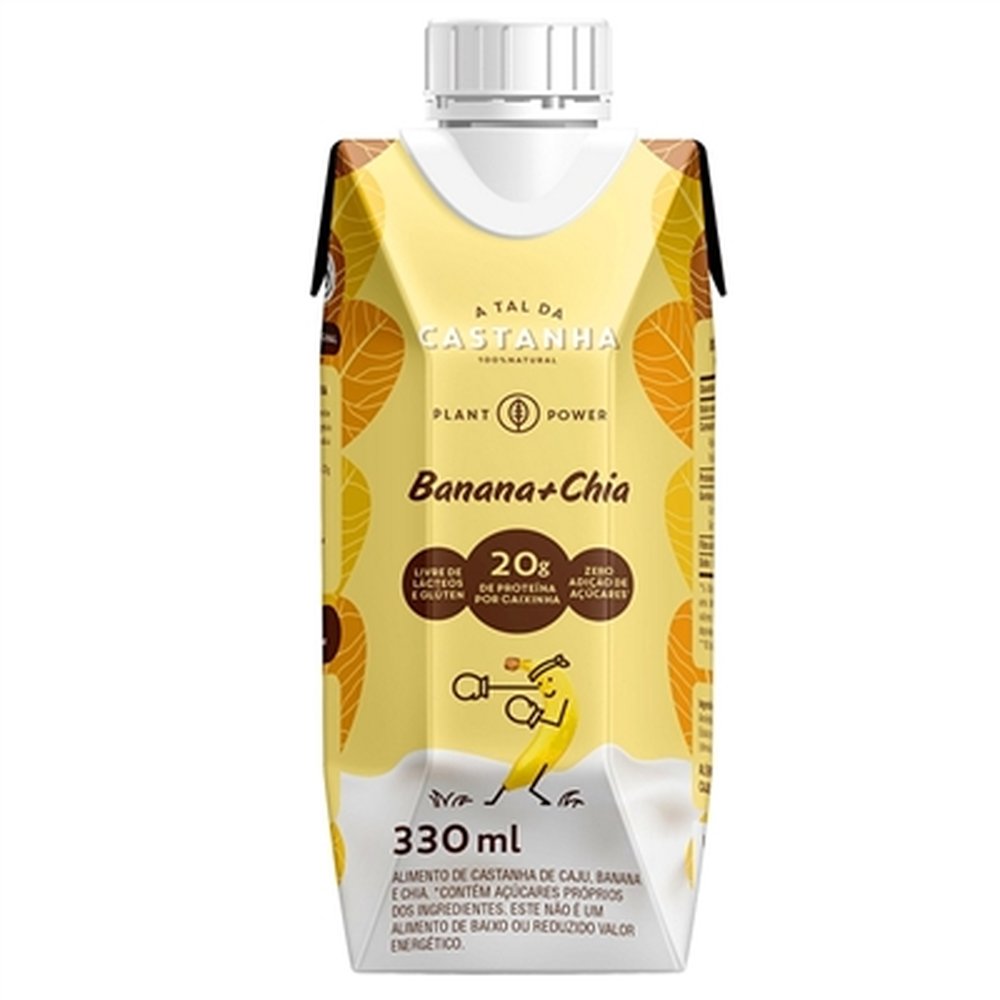 A Tal da Castanha Banana e Chia 330ml