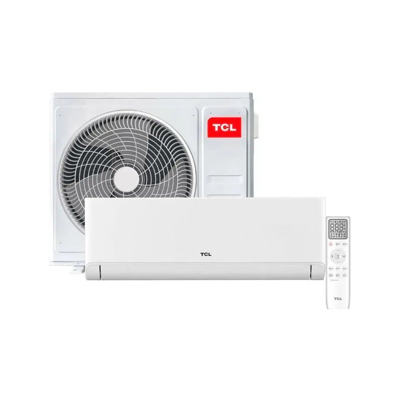 Kit Ar Condicionado Inverter 18000 Btus Tcl Breezein Ai Frio Tac-18Ctg3-Inv Branco 220V