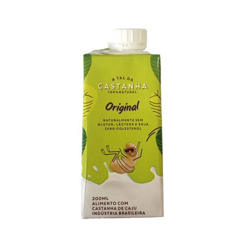 Bebida Vegetal A tal da Castanha Natural 200 ml