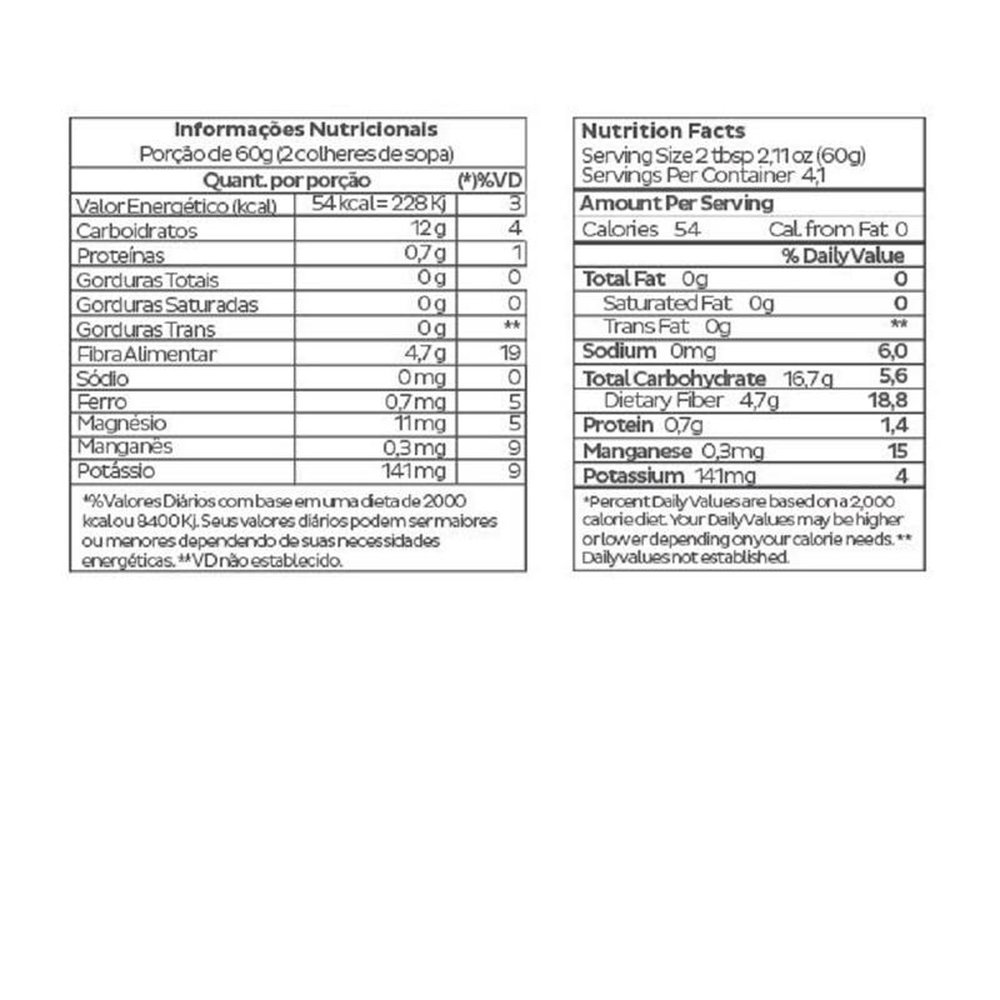 Biomassa de Banana Verde Orgânica Integral 250 g La Pianezza