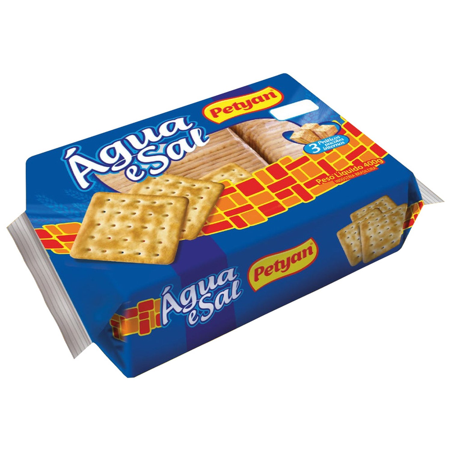 Biscoito Petyan Agua e Sal 400G