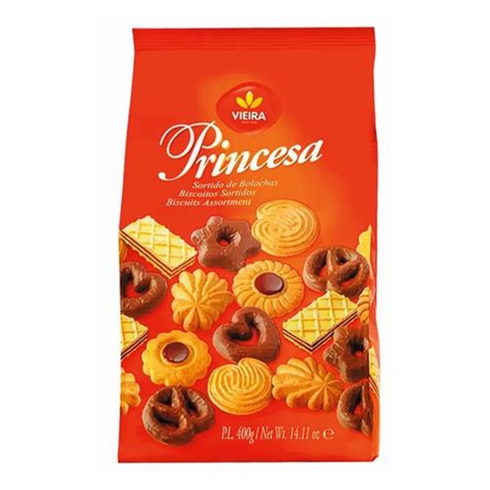 Biscoito Sortidos Princesa Vieira 12x400g