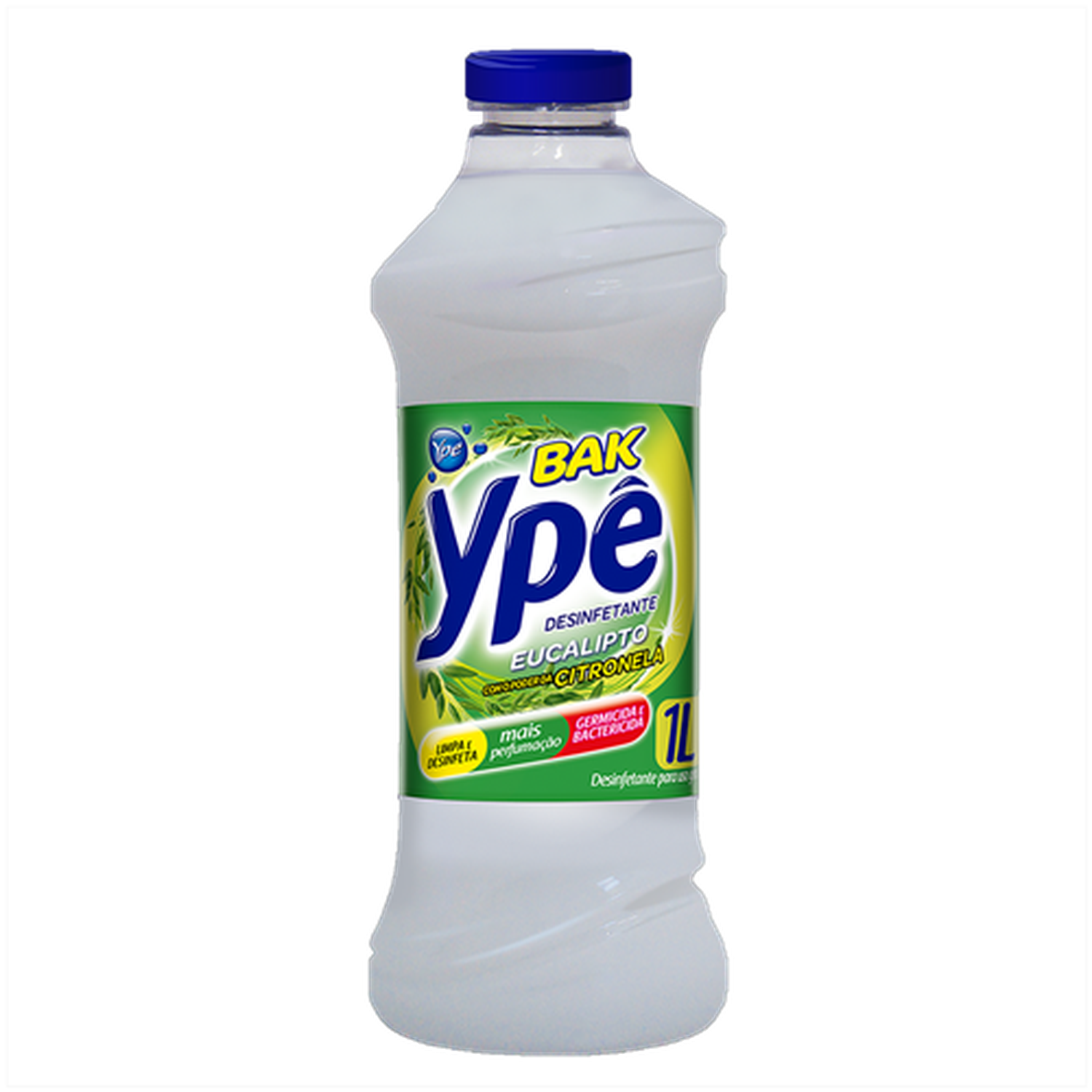 Desinfetante Uso Geral Eucalipto Ypê Bak Frasco 1L