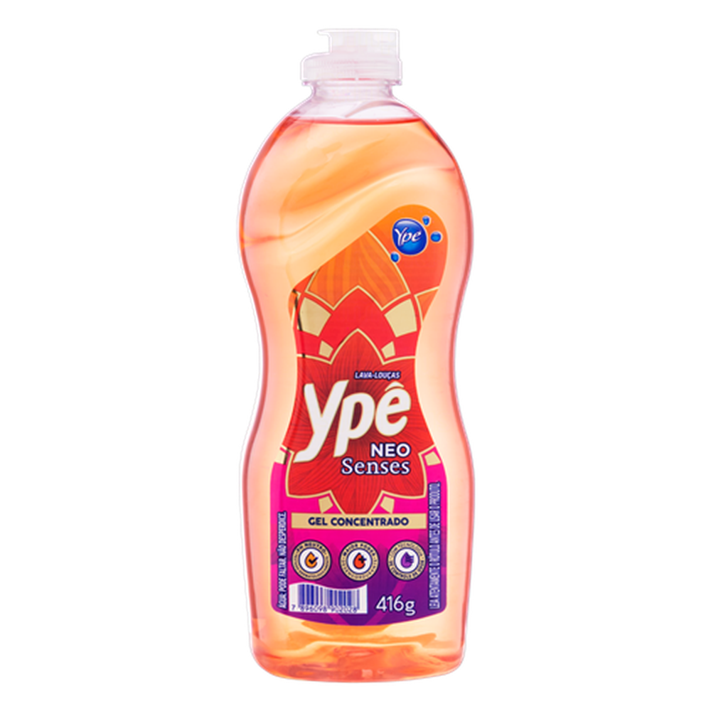Lava-Louças Gel Concentrado Neutro + Ypê Squeeze 406G