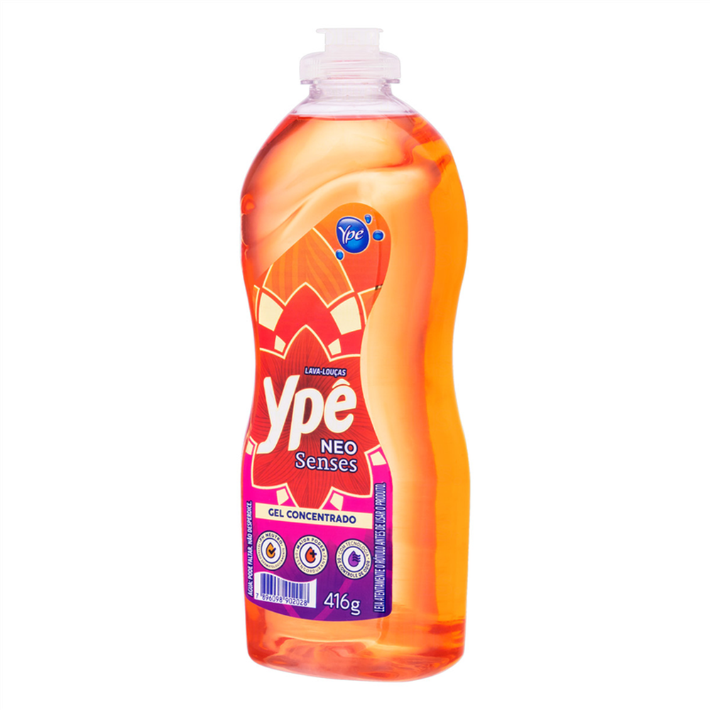 Lava-Louças Gel Concentrado Neutro + Ypê Squeeze 406G