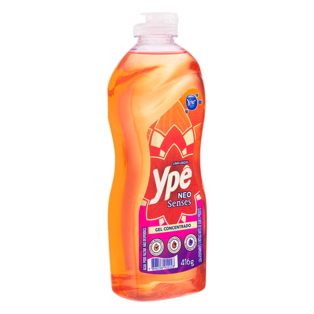 Lava-Louças Gel Concentrado Neutro + Ypê Squeeze 406G