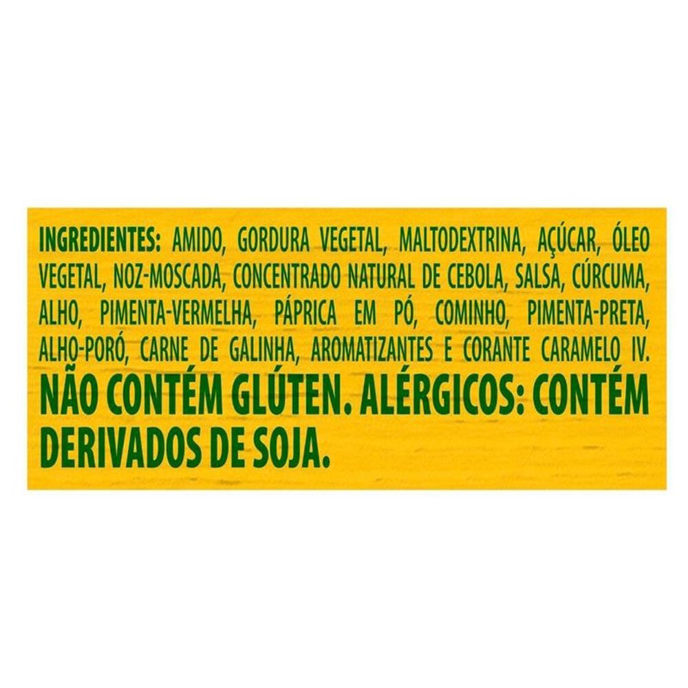 Caldo Knorr Galinha Zero Sal 48g - Embalagem com 10 Unidades