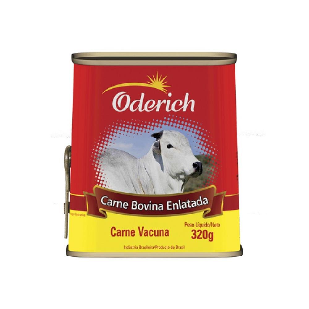 Conserva Oderich Desfiar 320g - Caixa com 24 Unidades