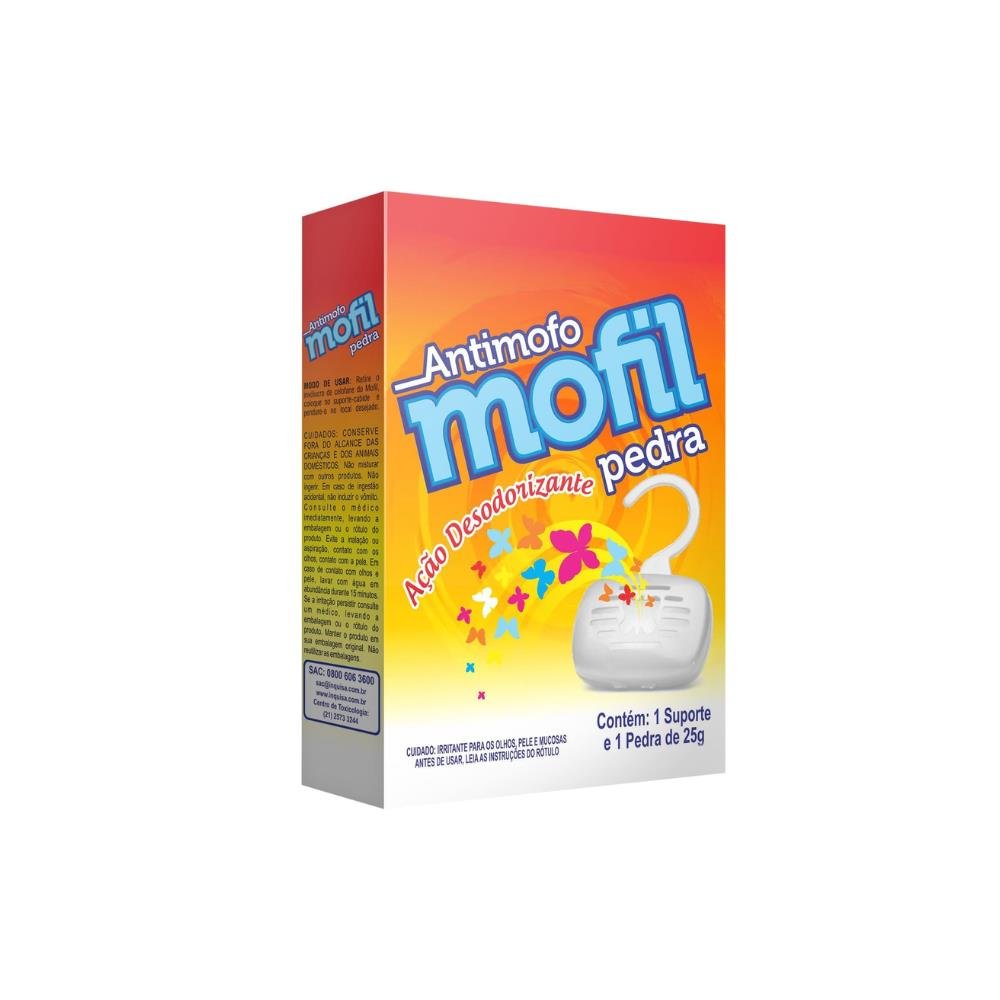 Pedra Antimofo 25g Cabide Mofil