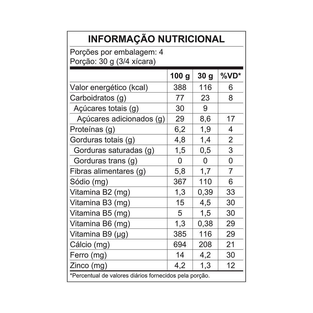 Cereal Nestlé Nescau Matinal Sachê 120g - Embalagem com 20 Unidades