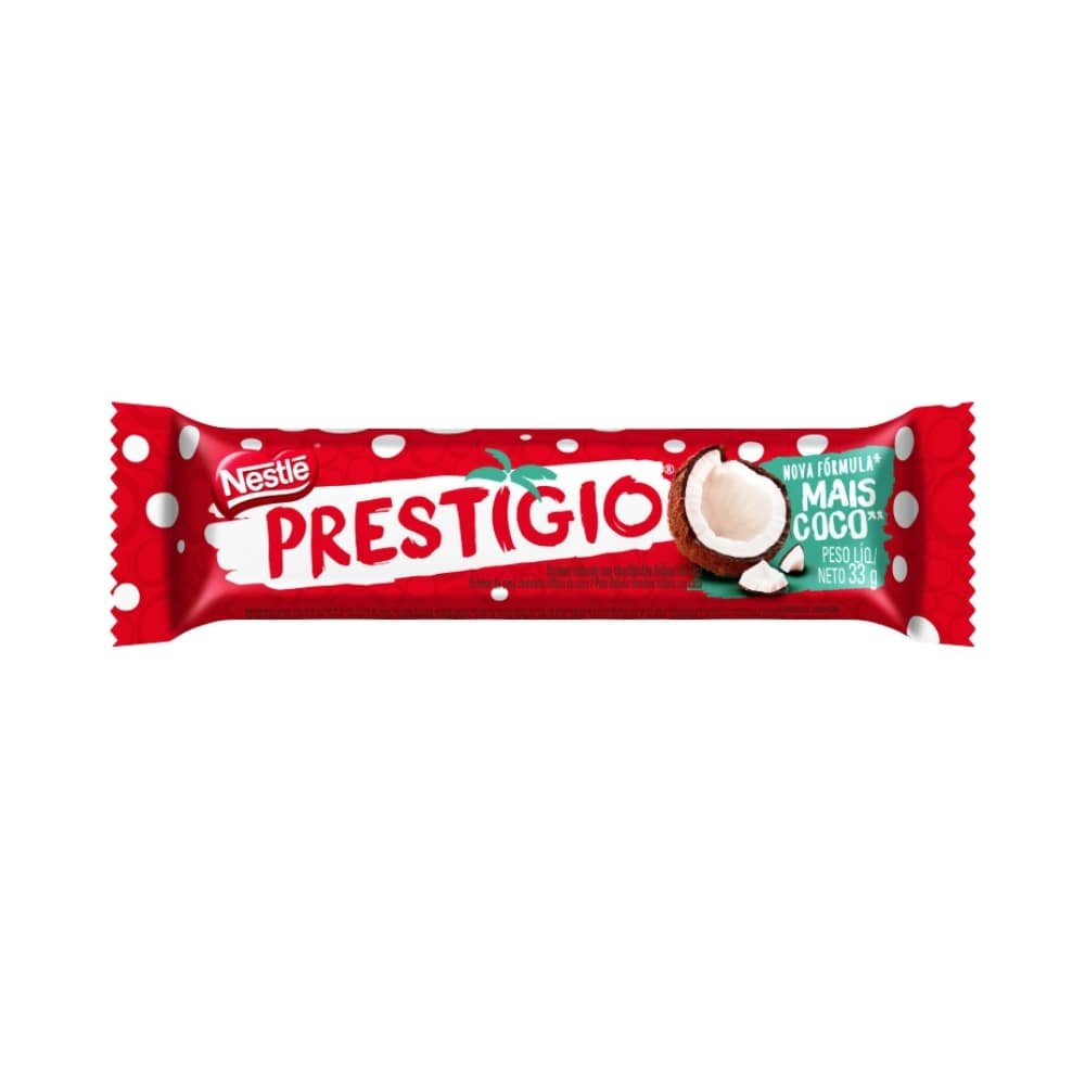 Chocolate Prestígio 33g - Embalagem com 30 Unidades