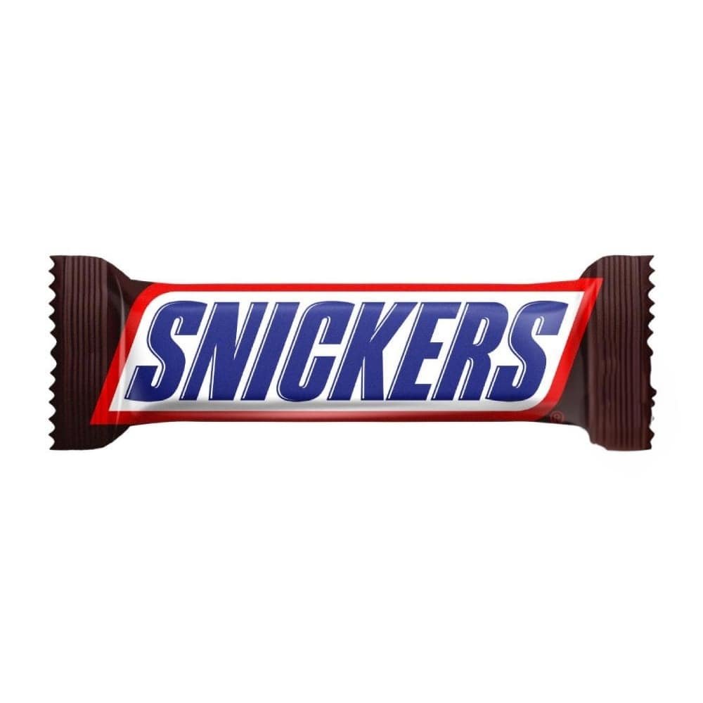 Chocolate Snickers Original 45g - Embalagem com 20 Unidades