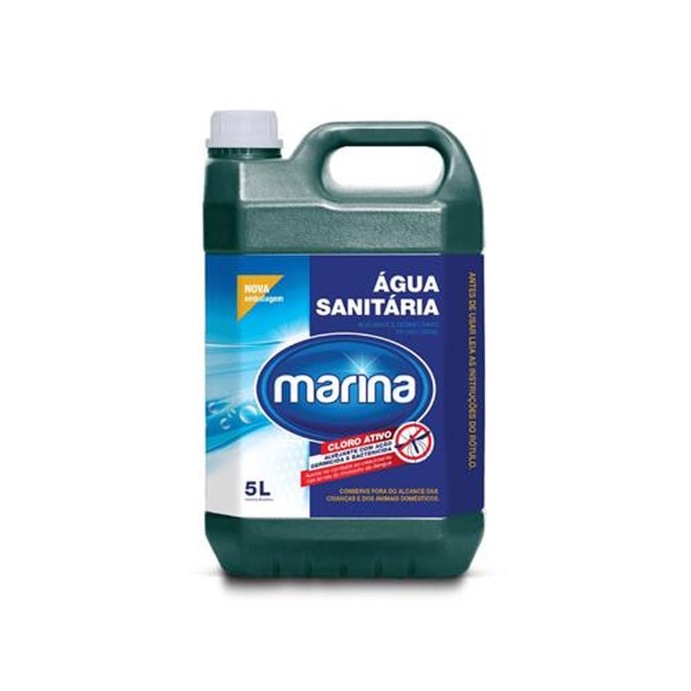 Água Sanitária 5L Marina.