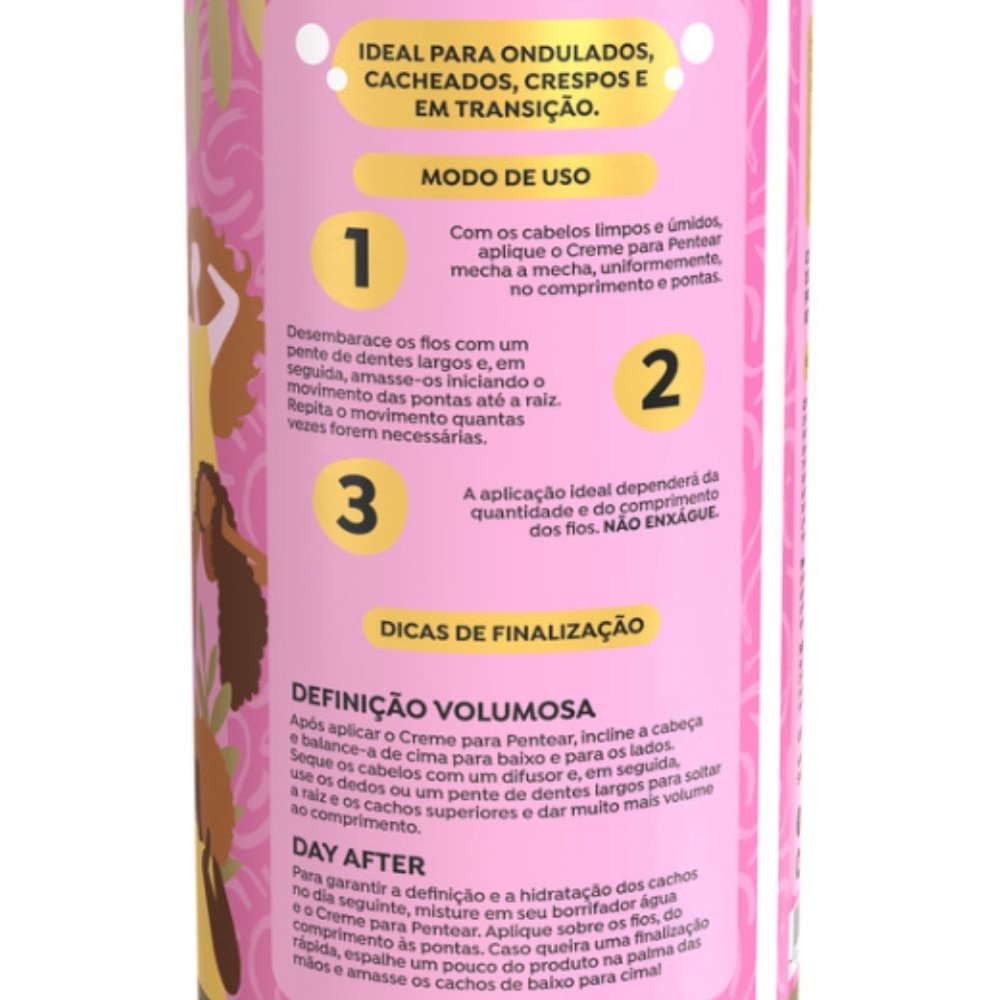 Creme para Pentear Salon Line Super Volumão 1L