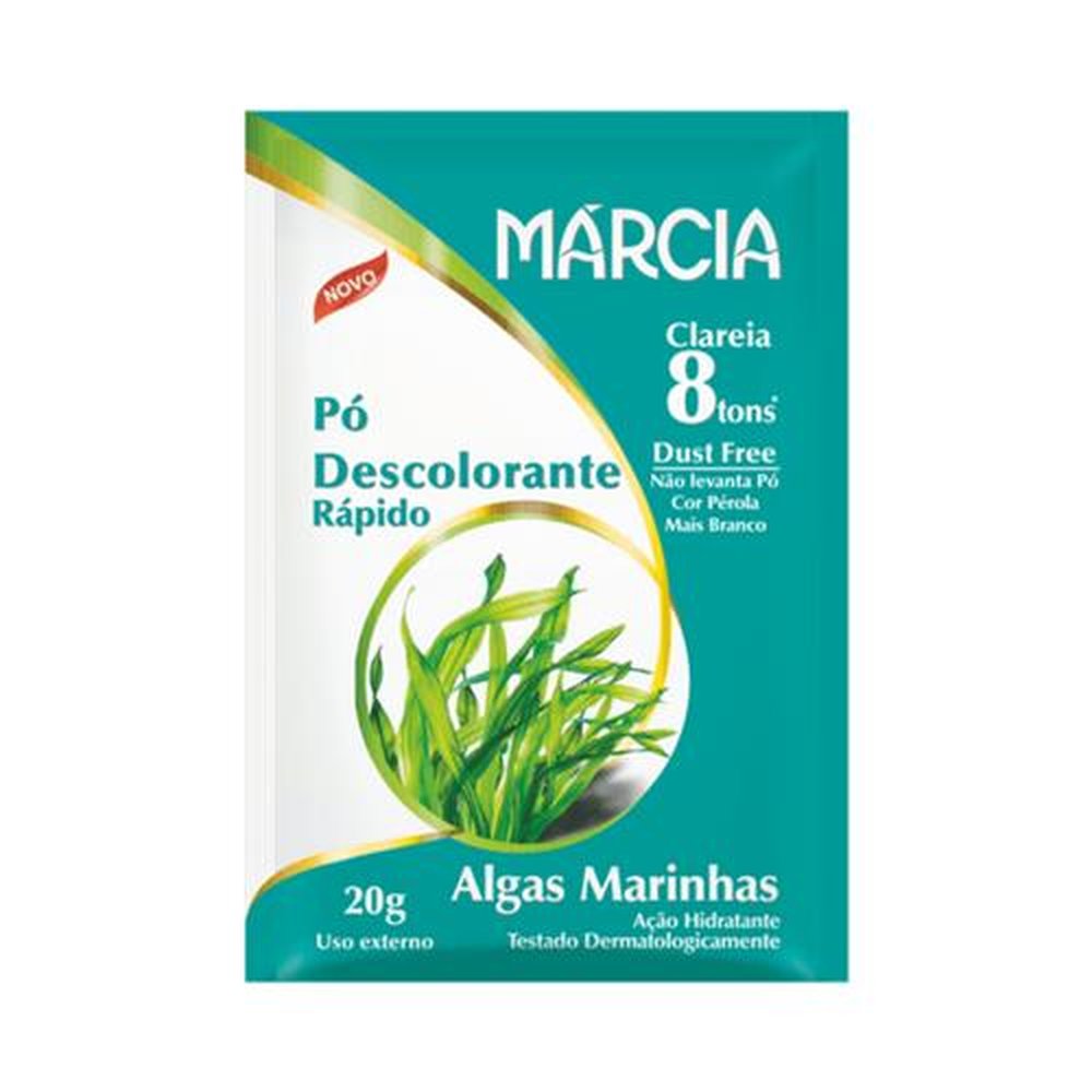 Pó Descolorante Márcia Algas Marinhas 20g