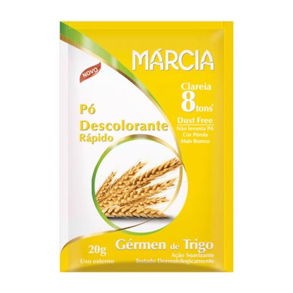 Pó Descolorante Márcia Gérmen De Trigo 20g