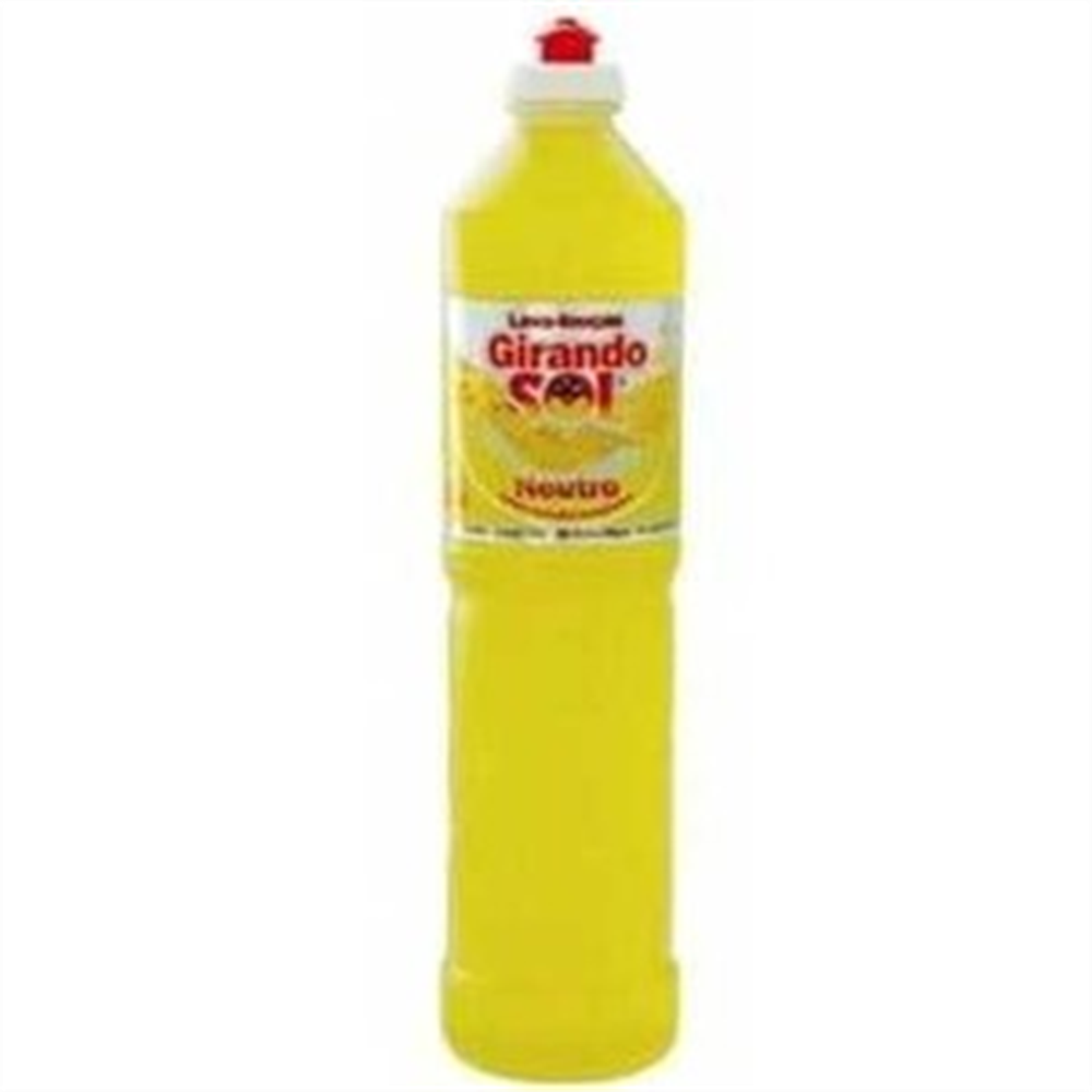 Detergente Lava Louca Neutro 500ml Girando Sol
