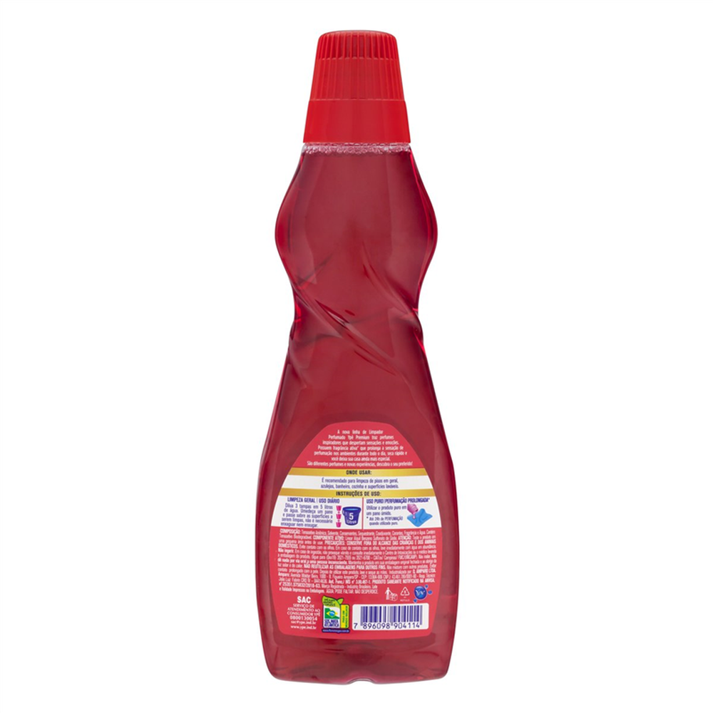 Limpador Perfumado Amor De Verão Ypê Perfumes Frasco 500Ml