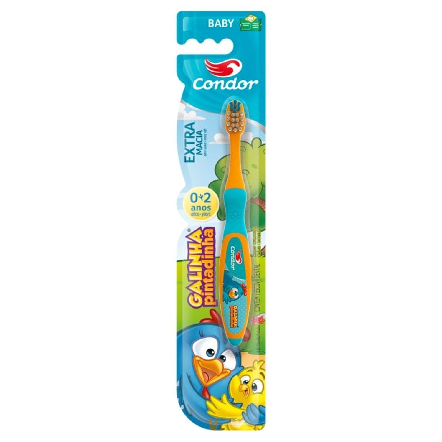 Escova Condor Baby Galinha Pintadinha 3161