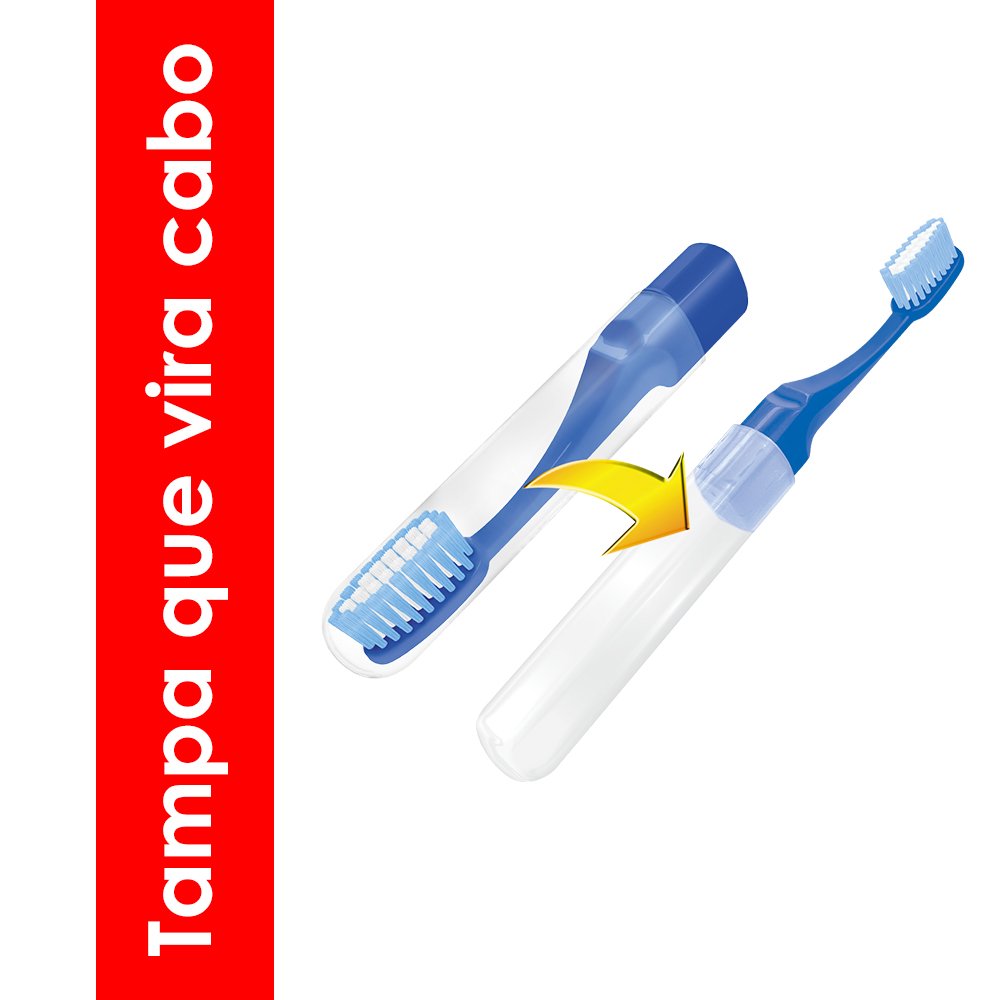Escova Dental Macia Dentalclean Viagem
