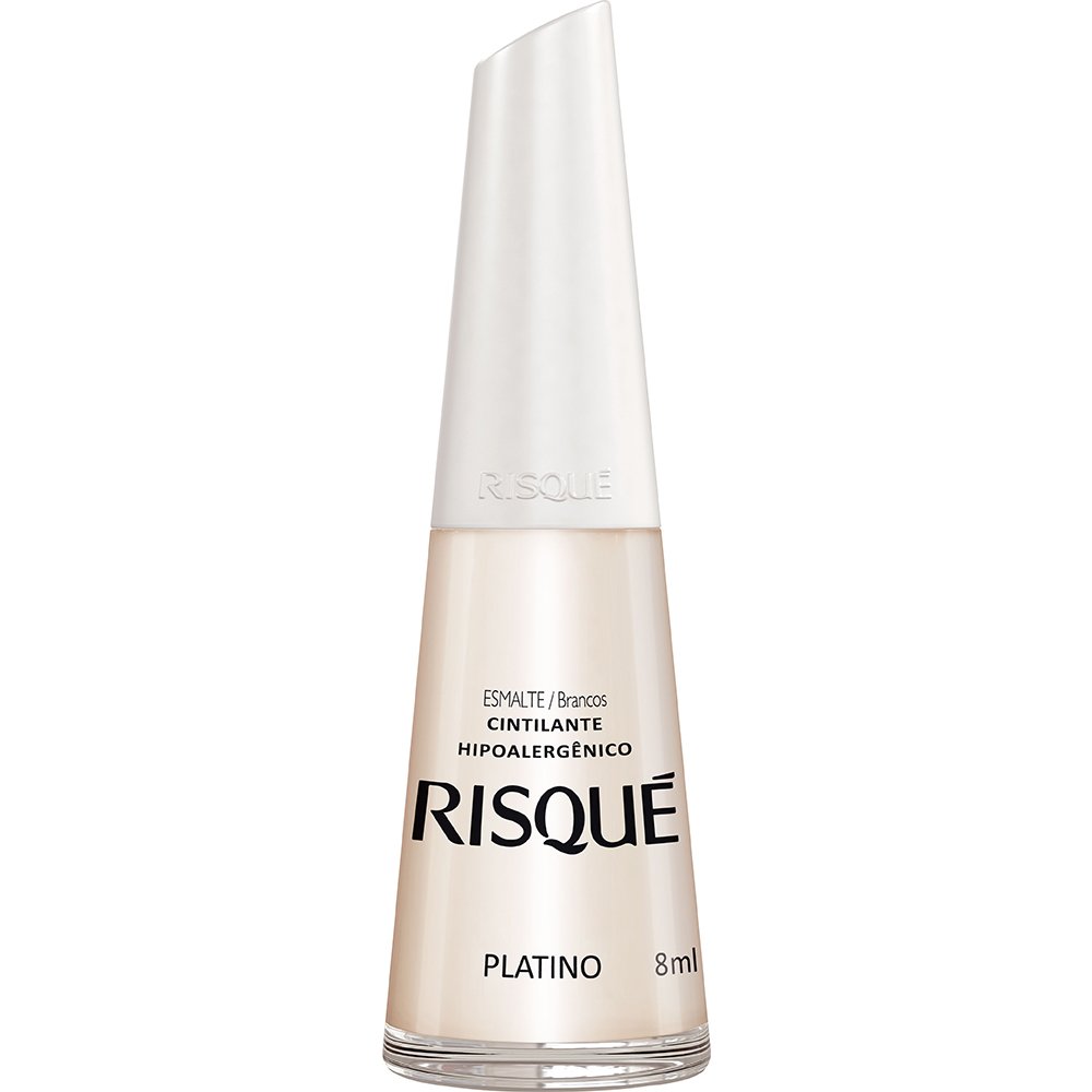 Esmalte Risque Cintilante Platino Nu