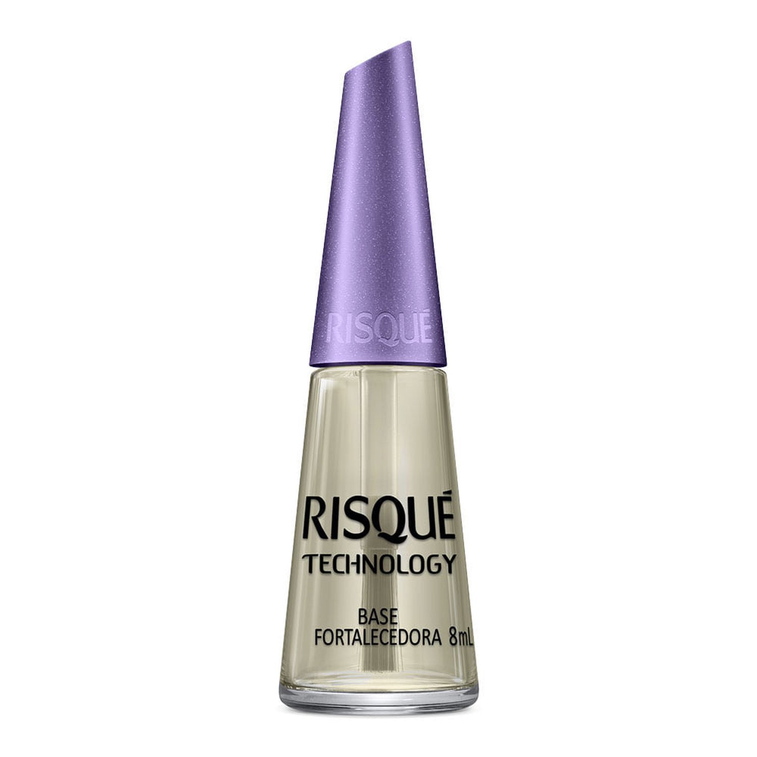 Esmalte Risque 8Ml Cremoso Base Fort Com 6
