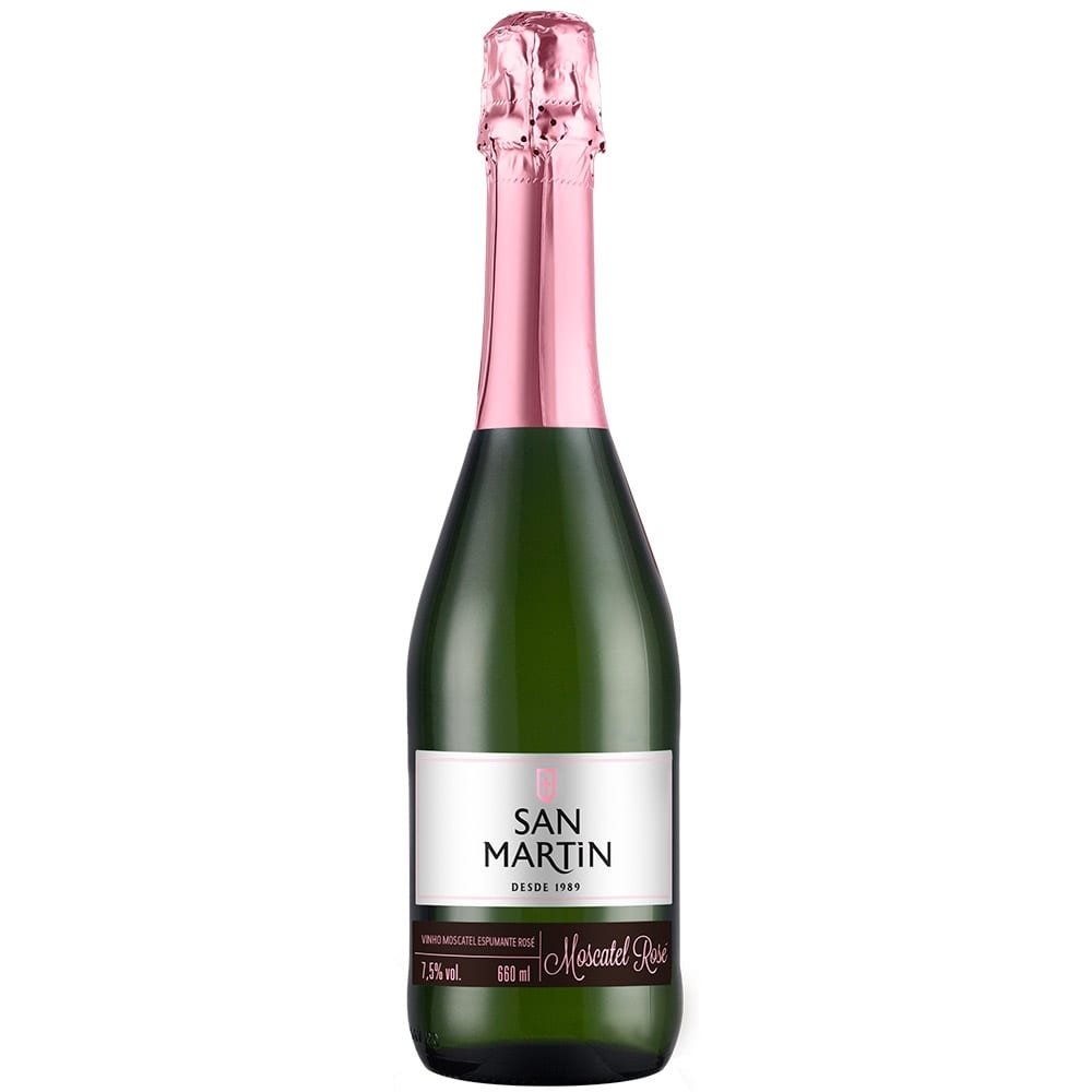 Espumante San Martin Moscatel Rose 660ml