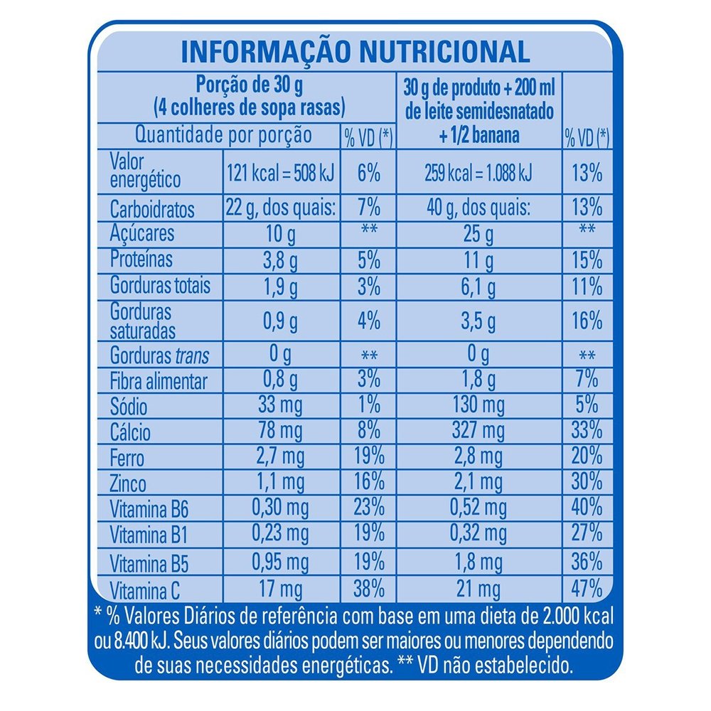 Farinha Láctea Nestlé Tradicional 600g - Embalagem com 9 Unidades