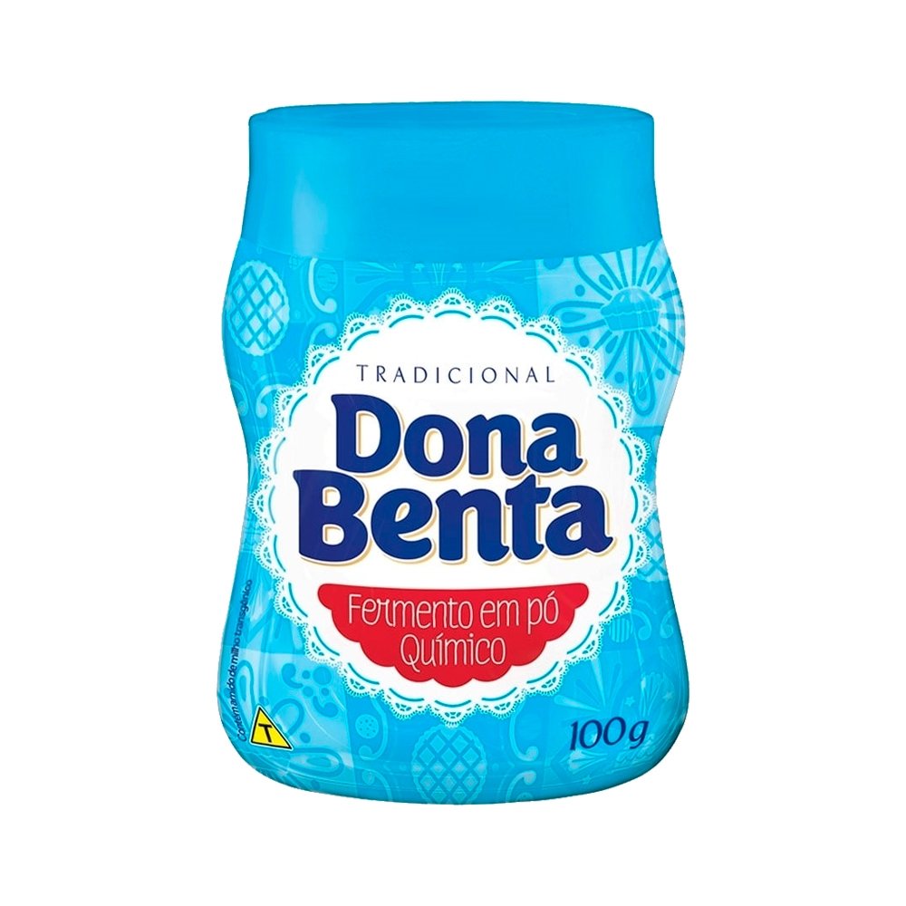Fermento em Pó Dona Benta 100g - Embalagem com 6 Unidades