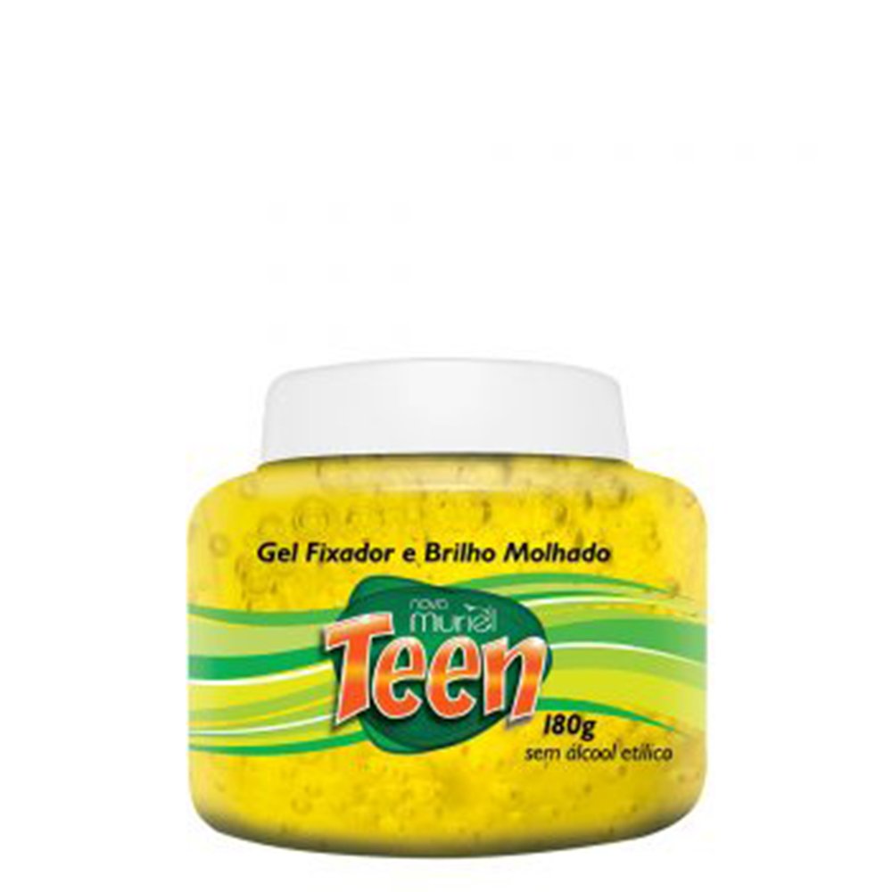 Gel Teen Muriel Pote Amarelo180g