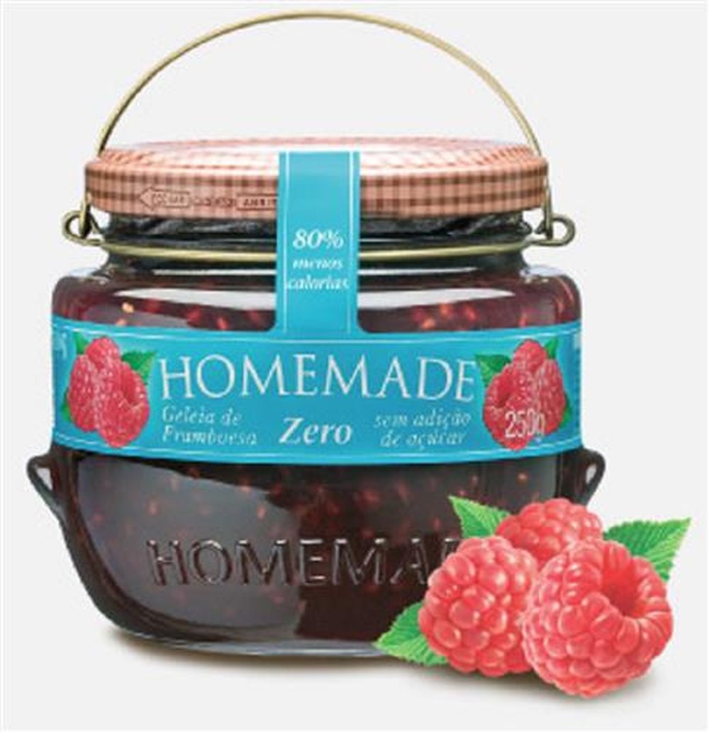 Geléia zero framboesa Homemade
