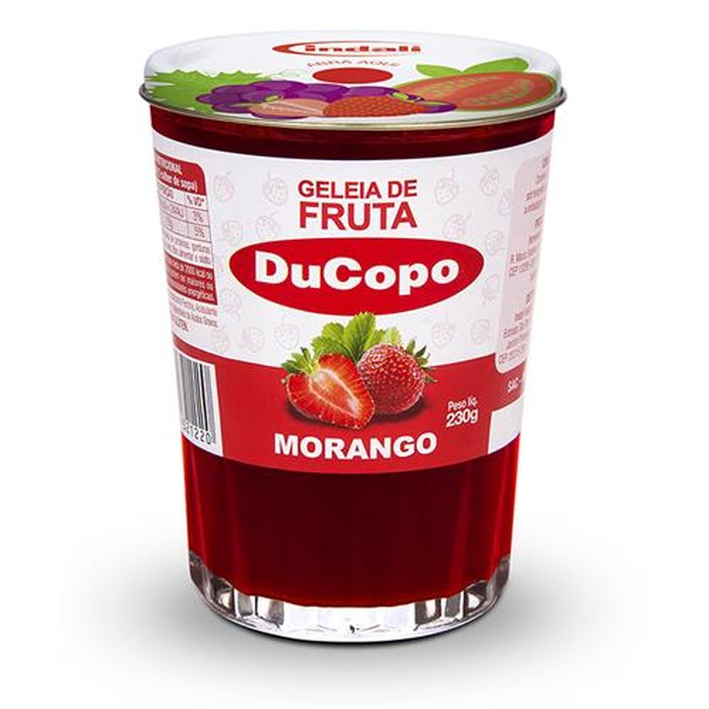 Geléia de Fruta Ducopo Morango 230g