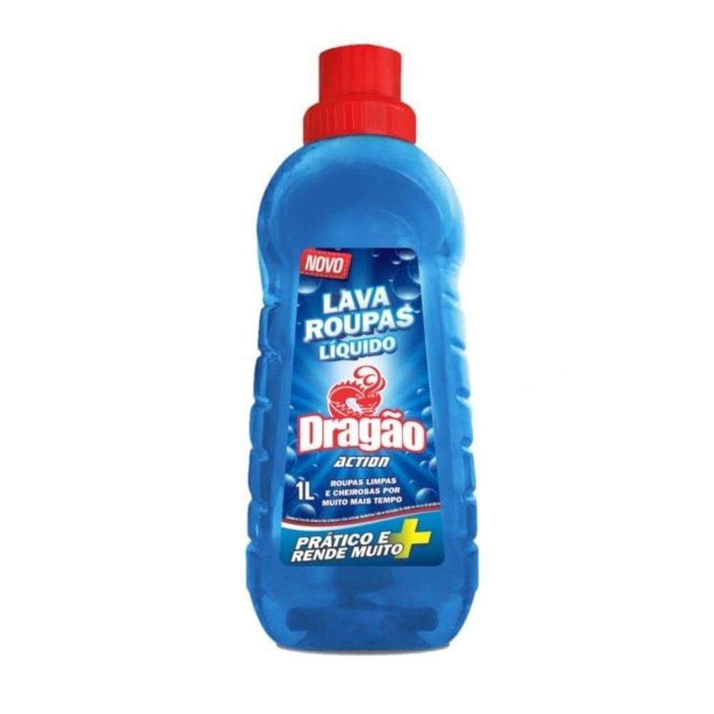 Lava Roupa Liquido Dragao 1L Azul