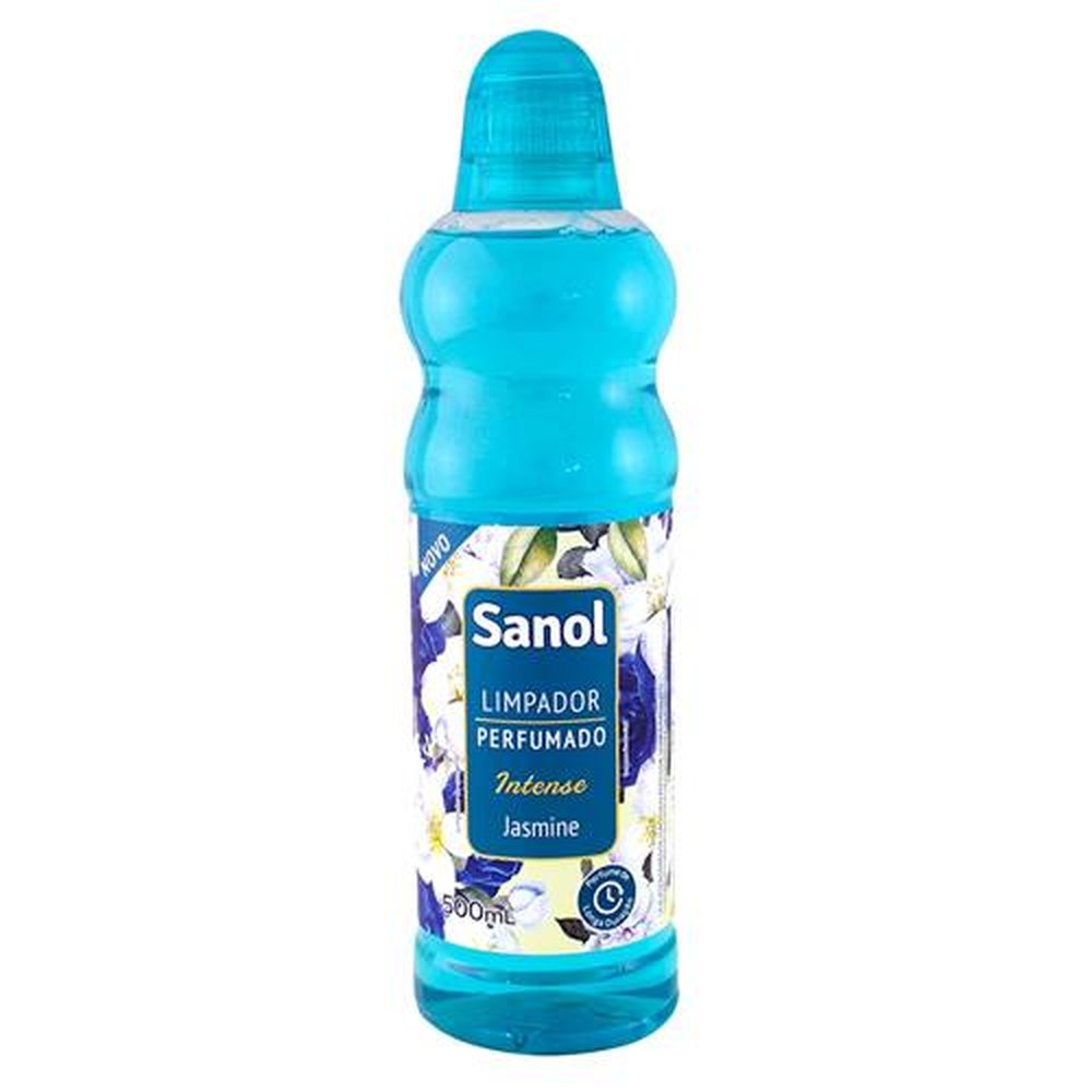 Limpador Perfumado Sanol Jasmine 12X500Ml