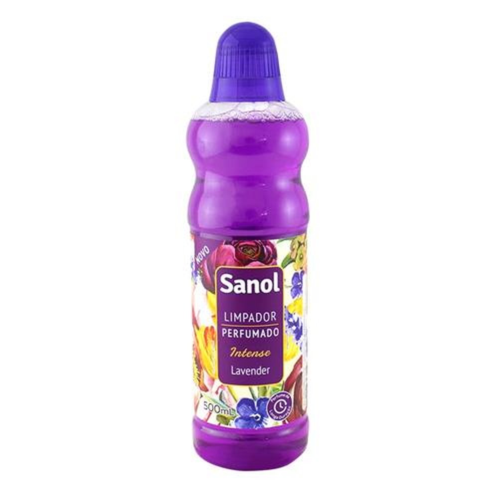 Limpador Perfumado Sanol Lavender 12X500Ml