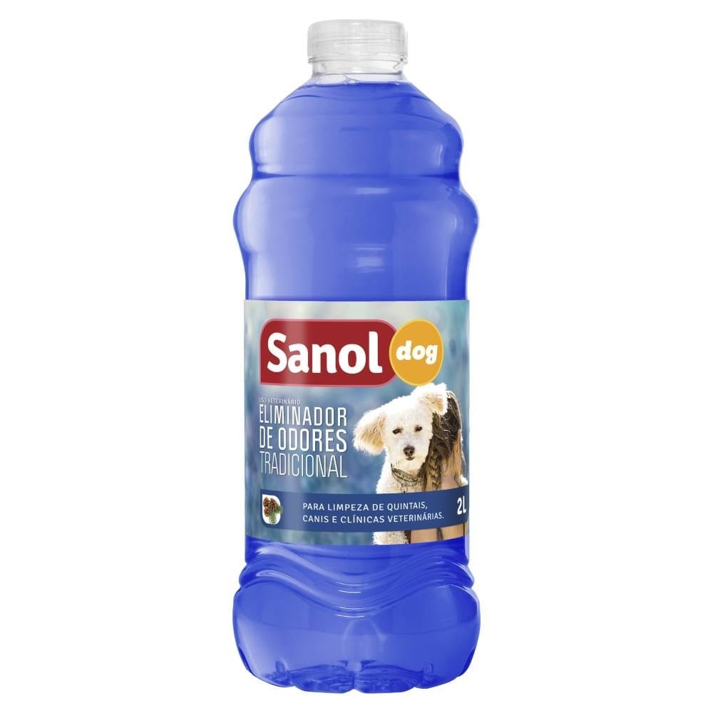 Desinfetante Eliminador de Odores Sanol Dog Total Quimica 2L
