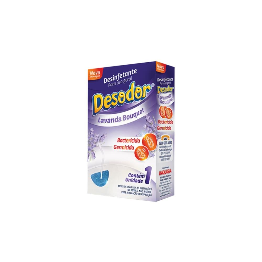 Pedra Sanitária com Rede Protetora Lavanda Bouquet Desodor