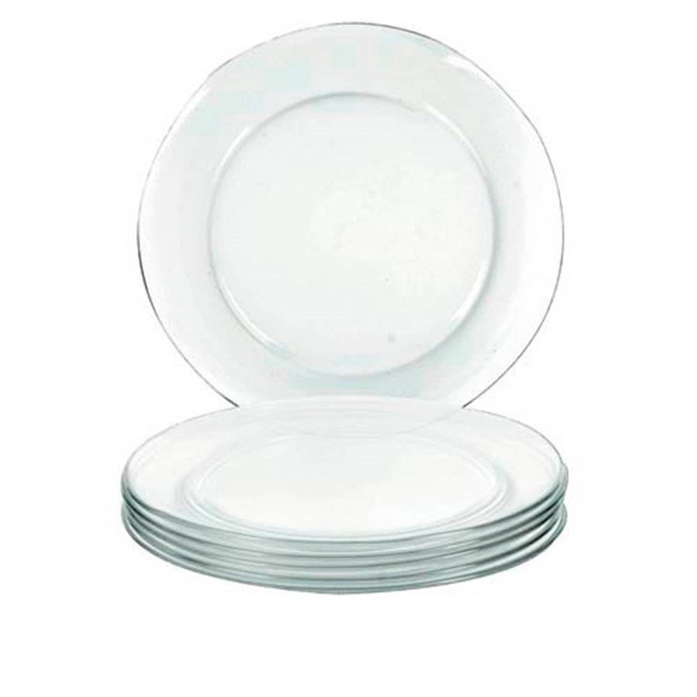 Prato Raso Vidro 26cm Gourmet Peso Controlado Astral Duralex
