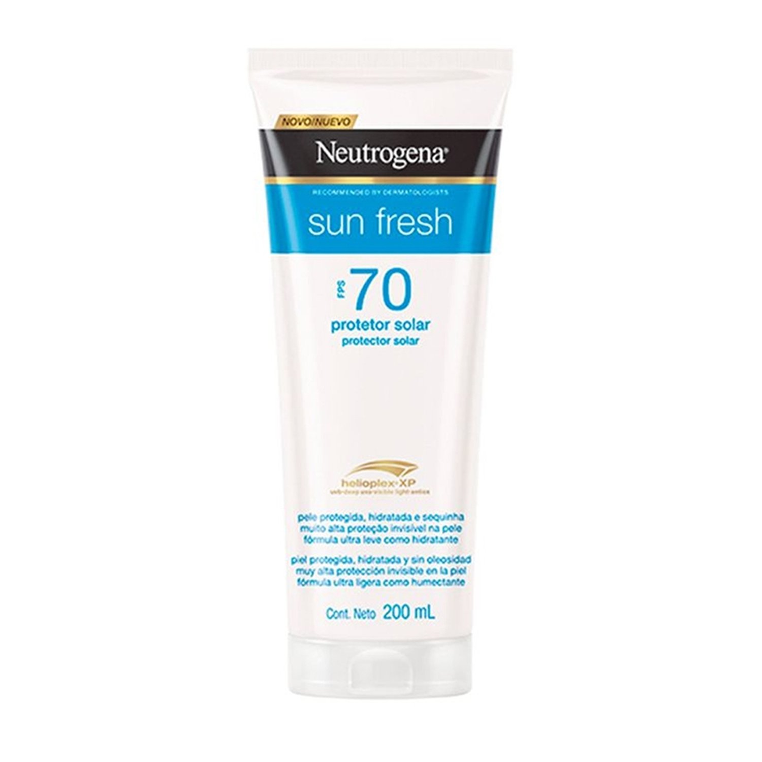 Protetor Solar Neutrogena Sun Fresh FPS70 200ml