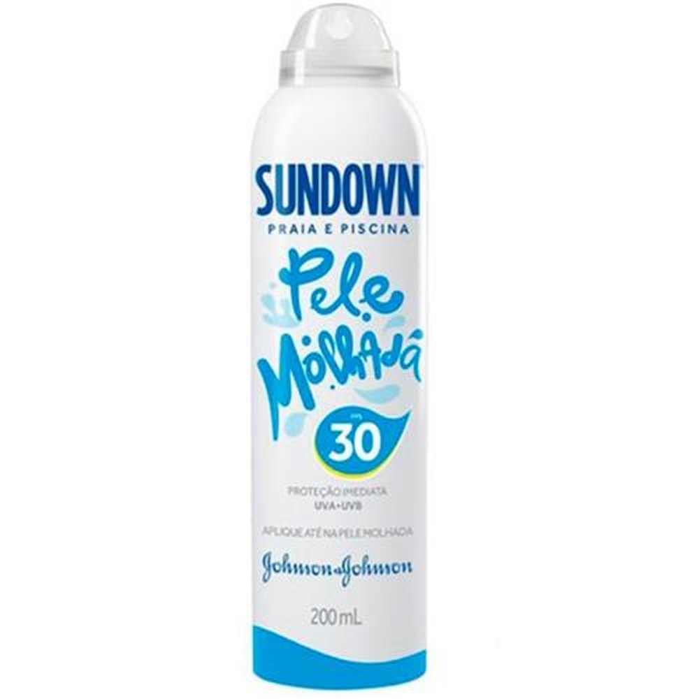 Protetor Solar Sundown Pele Molhada FPS30 Spray 200ml