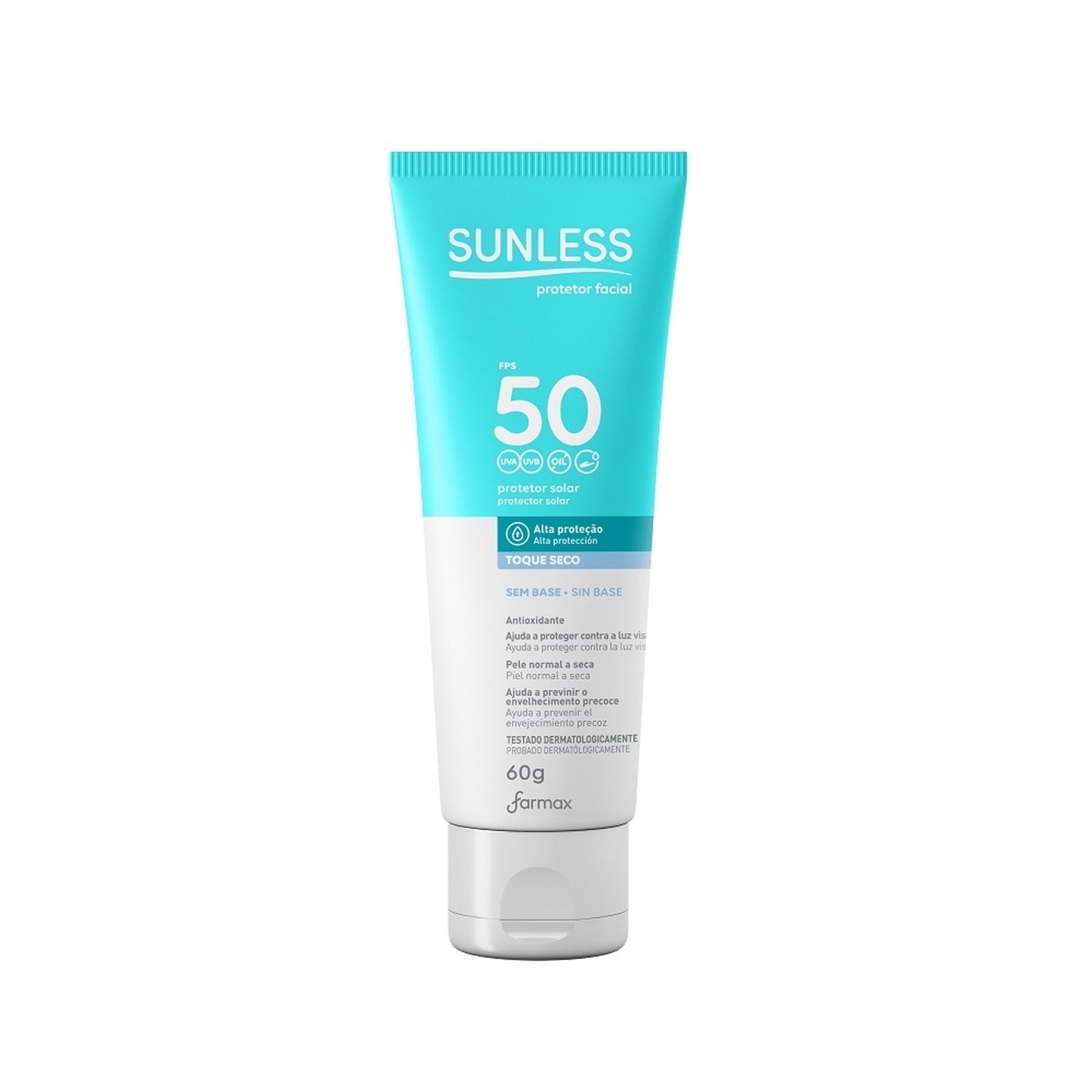 Protetor Facial Sunless FPS50 60g